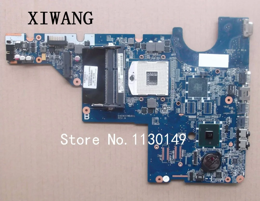 Для hp павильон CQ42 CQ62 G42 G62 материнская плата HM55 DDR3 интегрированная материнская плата ноутбука 595184-001 полностью протестирована