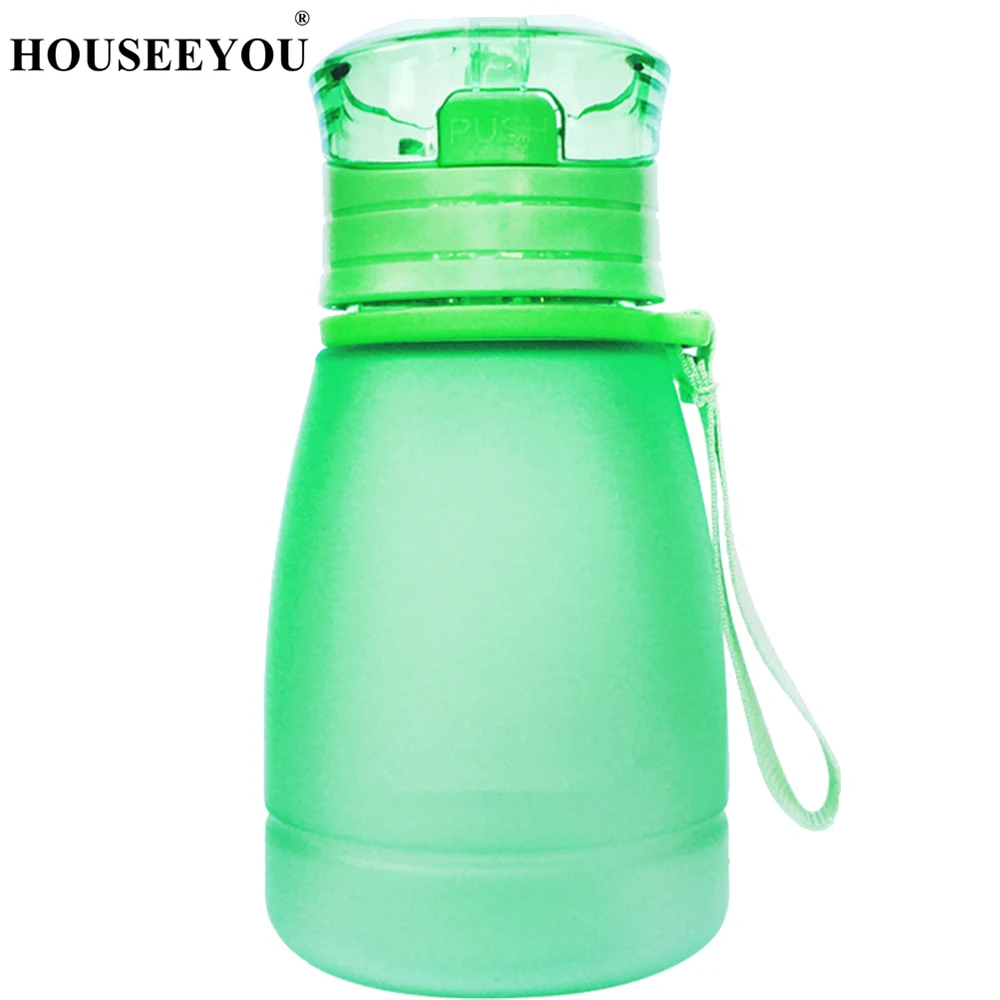 Детская пластиковая бутылка для воды 350 мл с веревкой|Бутылки воды| |