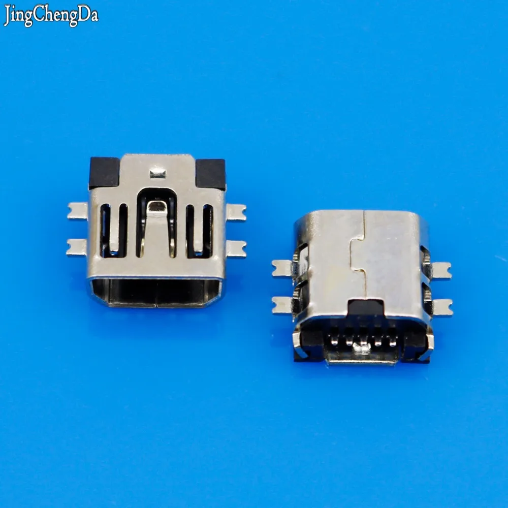 

20pcs/lot Mini USB connector Type B Female charging Port 5-Pin micro usb connector180 Degree SMD SMT PCB usb Jack