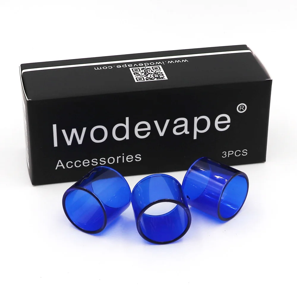 3 шт. tfv4 мини для RBA катушка замена Pyrex прямая стеклянная трубка Мини Стеклянная