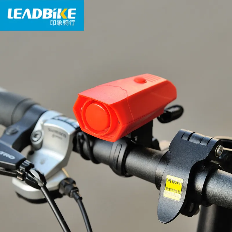 Новинка велосипедная светодиодная подсветильник ка Leadbike 6 звуковых сигналов