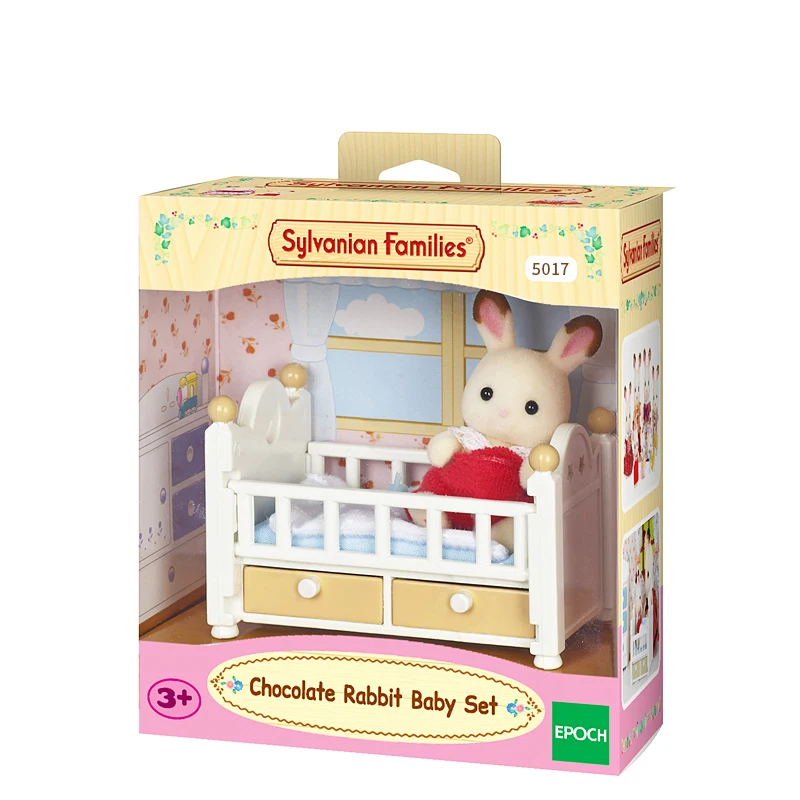 Sylvanian Family Dollhouse мебель фигура игрушка куклы шоколадный кролик детская кровать