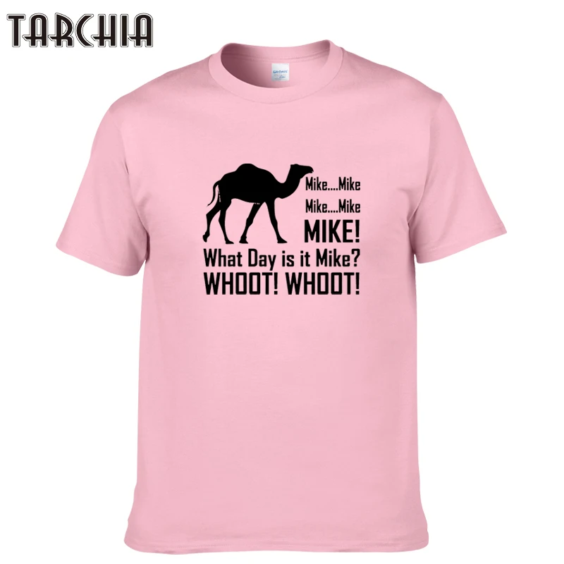 Футболка TARCHIA мужская с коротким рукавом хлопок майка Повседневная рубашка лето