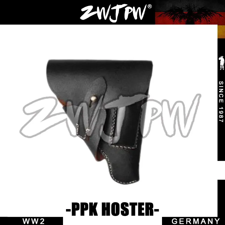 Армейская кобура из натуральной кожи Walther PPK времен Второй мировой войны 2 армейра