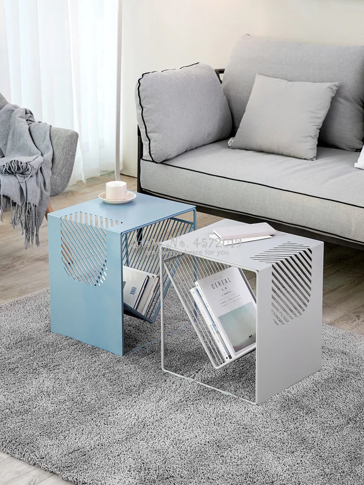 Кованый столик умный дом домашний квадратный кофейный из кованого железа