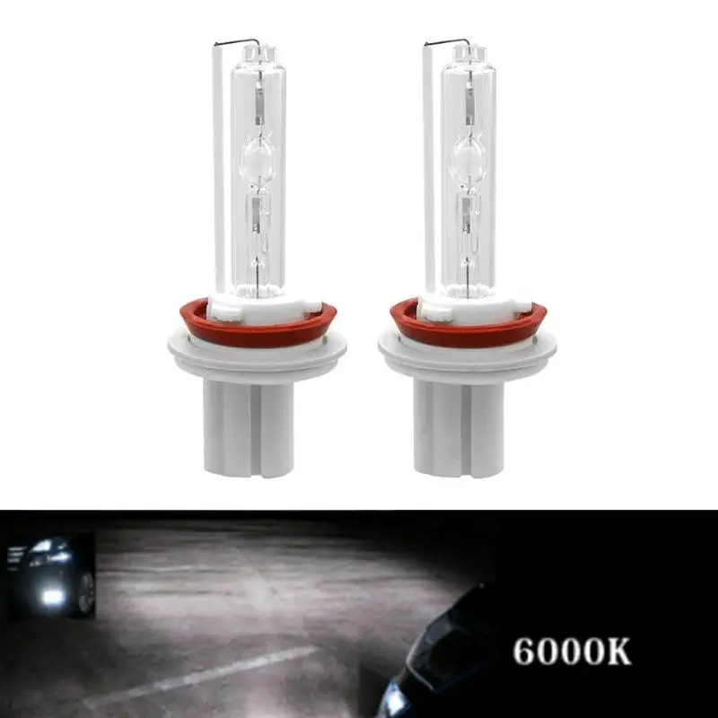 VODOOL 1 пара ксеноновые фары для автомобиля лампы 12 V 100 W H8/H9/H11 Ксеноновые фара замена лампы IP67 Водонепроницаемый света автомобиля