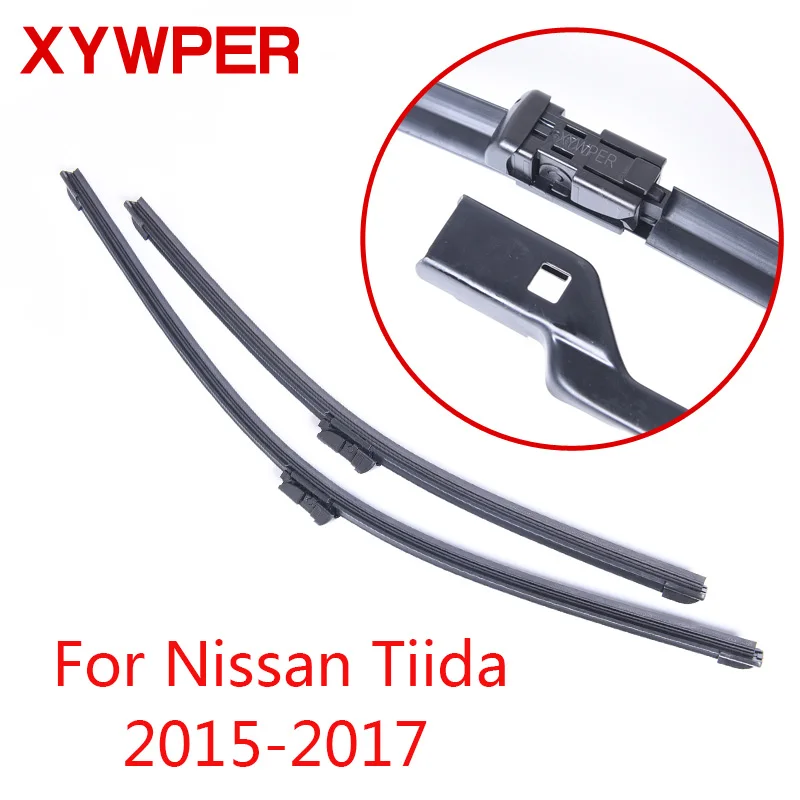 Стеклоочистители XYWPER для Nissan Tiida 2015 2016 2017 26 &quotи 14&quot автомобильные аксессуары