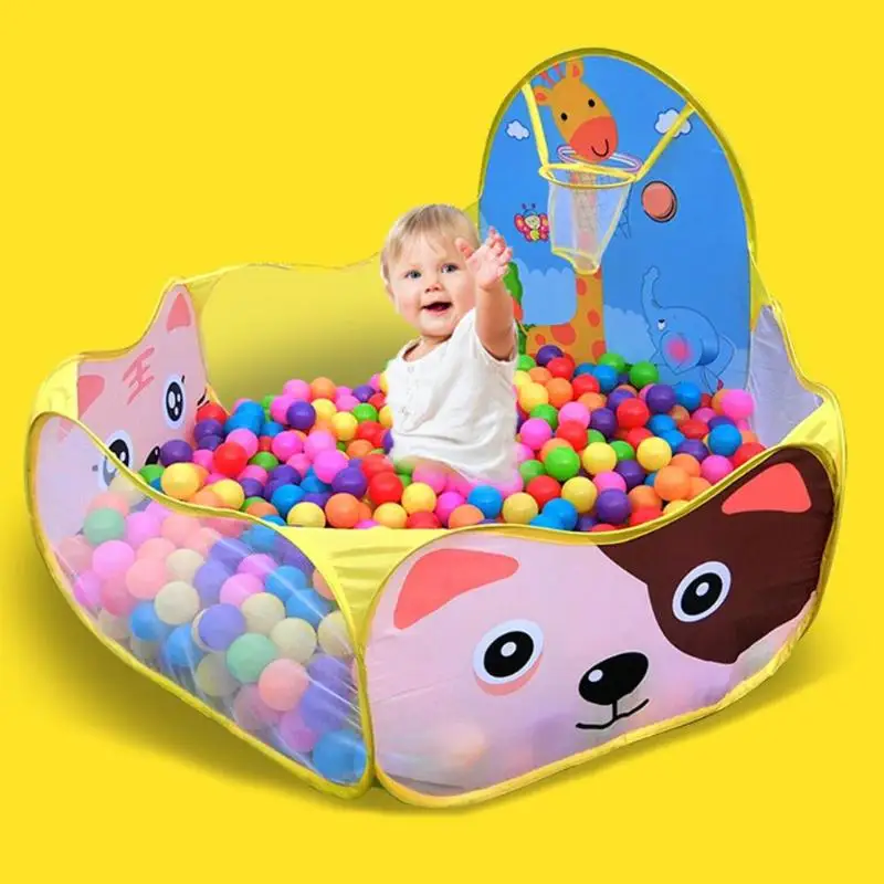 

Children Manege Play Tent Baby Ocean Ball Pit Pool Game Kids Basketball Tents House Playing Toy Children Boys Outdoor Ocean