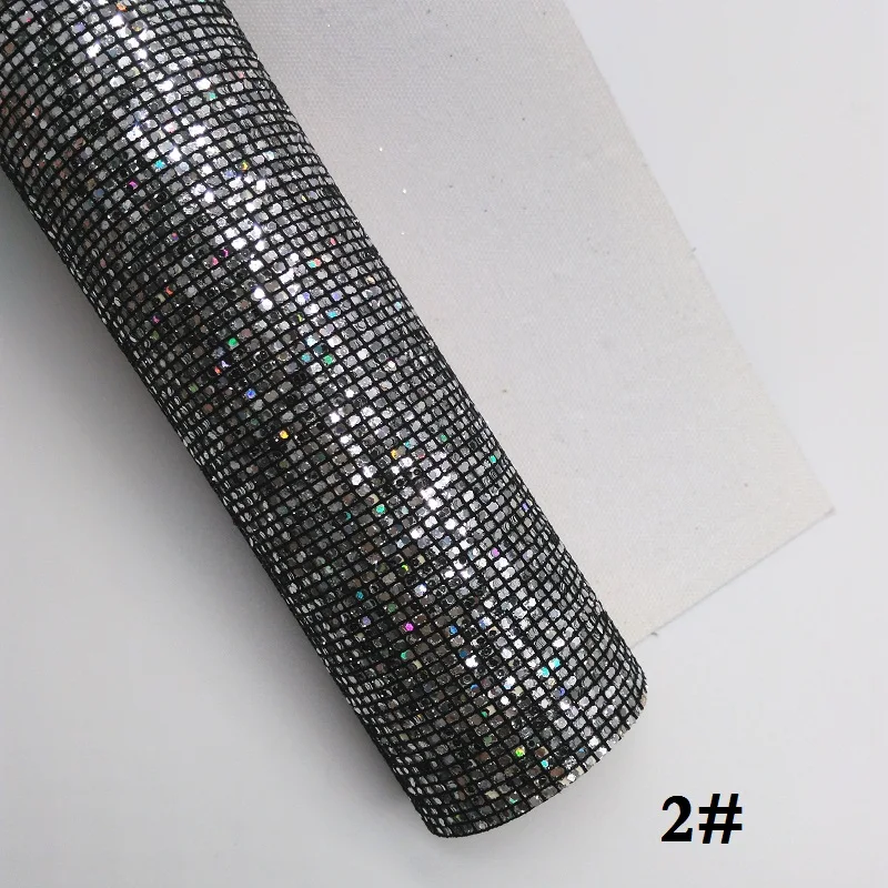 2 Glitterwishcome 21X29 см A4 размер винил для бантов сетка блестящая кожа Fabirc искусственная кожа листы для бантов, GM343A - Цвет: 2