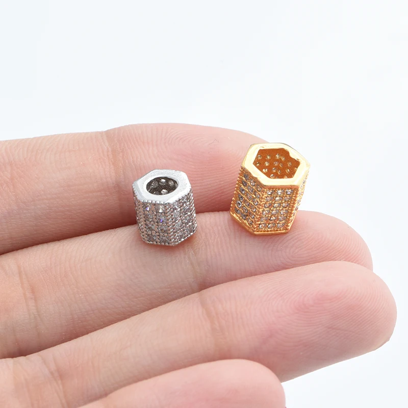 Полые бусины с большим отверстием DIY модные аксессуары для изготовления