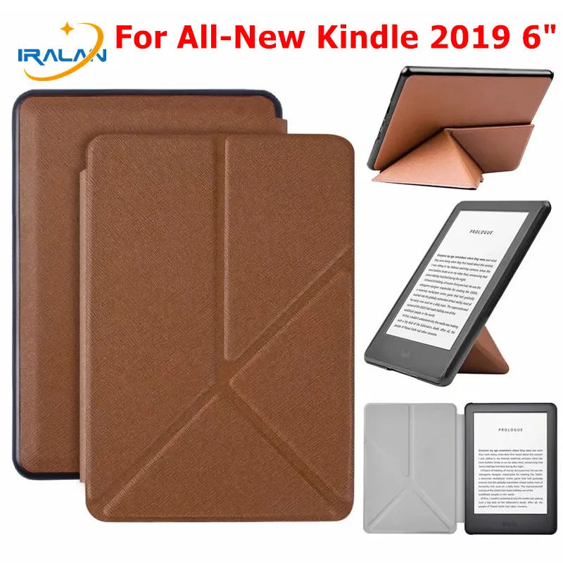Ультратонкий раскладной флип чехол из искусственной кожи для Amazon новинка Kindle 10th
