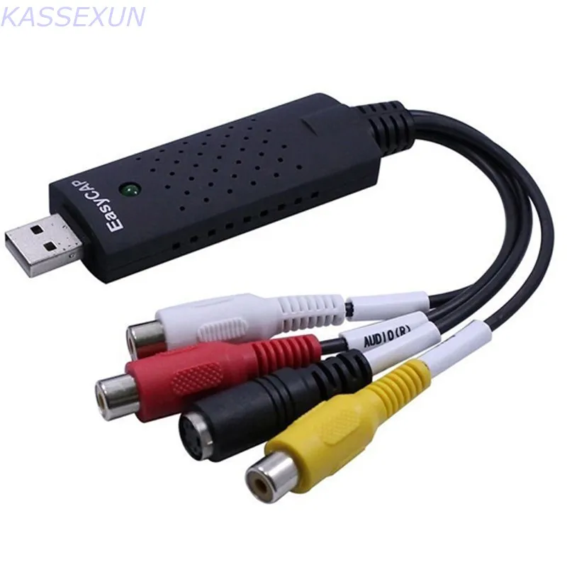 VHS to PC converter convert any analog RCA video audio digital format save in computer for Windows7 32bit Free shipping | Компьютеры и