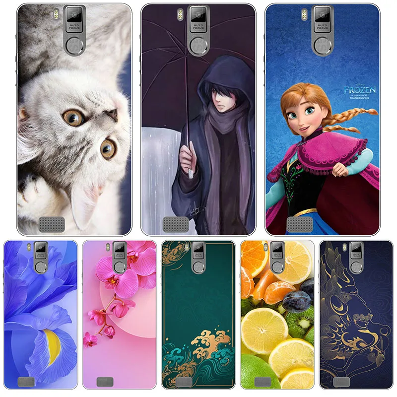 Милый модный чехол с цветами для Oukitel K6000 Pro K6000Pro чехлы рисунком мягкий