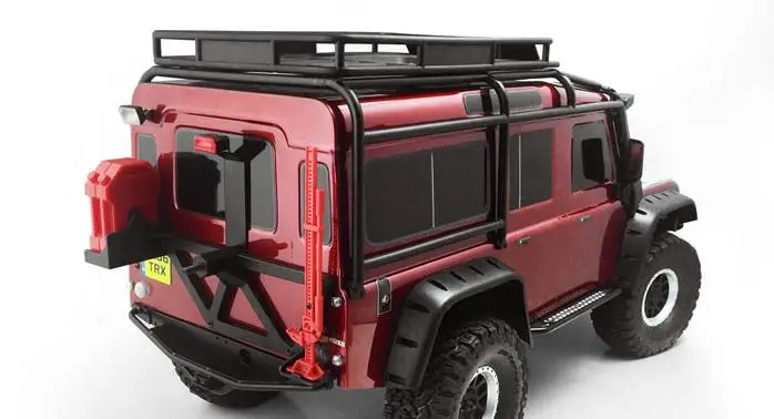 Задние стоп-сигналы со светодиодной рамкой для Traxxas T4 TRX4 Defender D110 Land Rover Rock crawler body