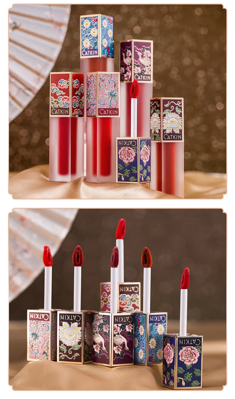 CATKIN Eternal Love Vivid Melody блеск для губ 4,2 г матовый блеск для губ макияж увлажняющий питательный прозрачный блеск для губ