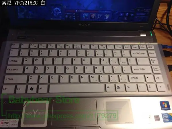 Силиконовый чехол для клавиатуры Sony Vaio Sz Ar Vpc Y Nw Fw Ea Eg Ek S E высокое качество|Чехлы