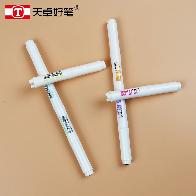 Милый кавайный цветной Радужный хайлайтер набор ручек маркер Красочный Для