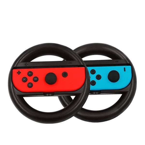 Black Wheel 2 шт./компл. контроллер ручки Joy-Con чехол для nintendoswitch перечисленные Nintendo Switch Joy-Con ручка NS N-Switch для аксессуаров для игровой приставки - Цвет: Black Wheel