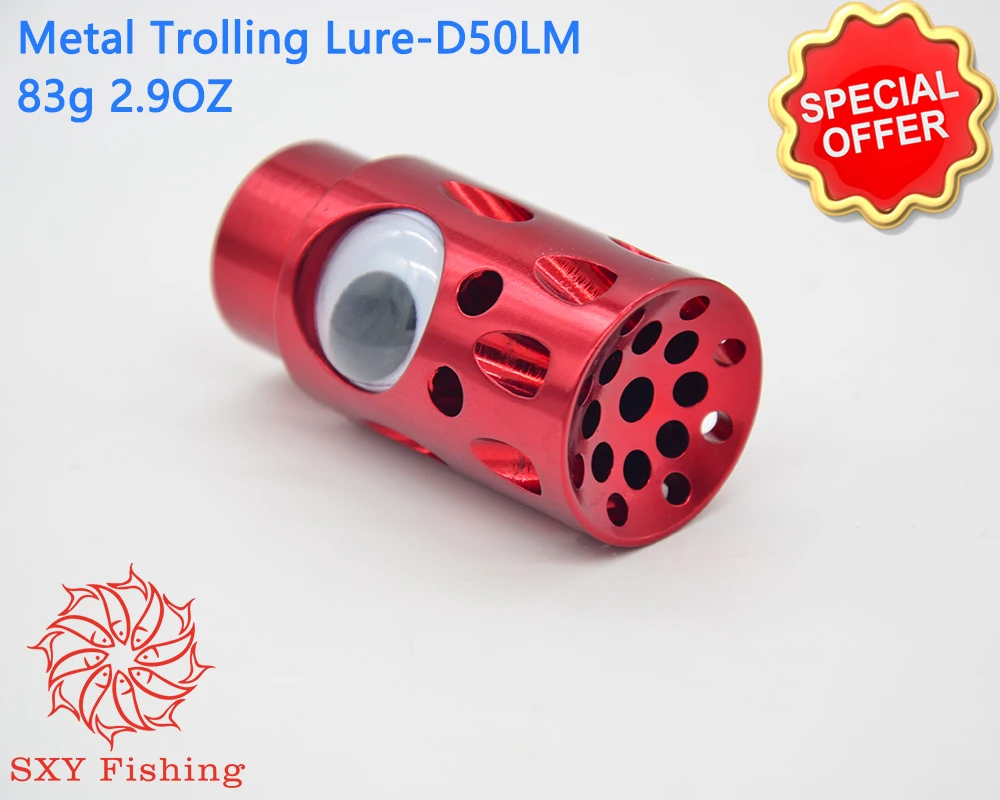 SXY Рыбалка D50LM 2 9 унции DIY металлическая троллинговая приманка с металлической