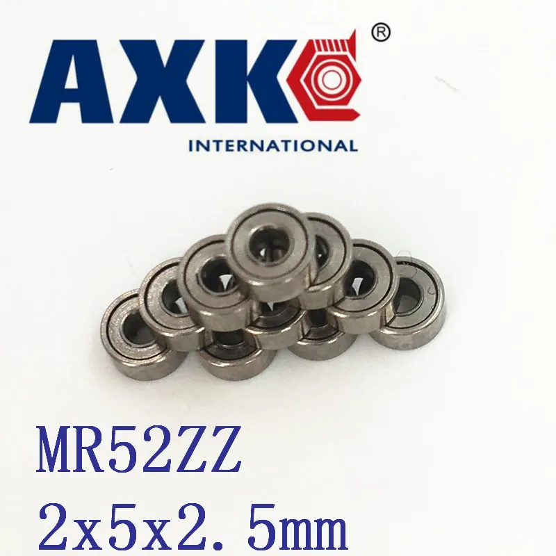 AXK 10 шт. высокое качество низкая скорость подшипники MR52 Z MR52ZZ MR52Z L-520ZZW52 2x5x2. 5 мм |