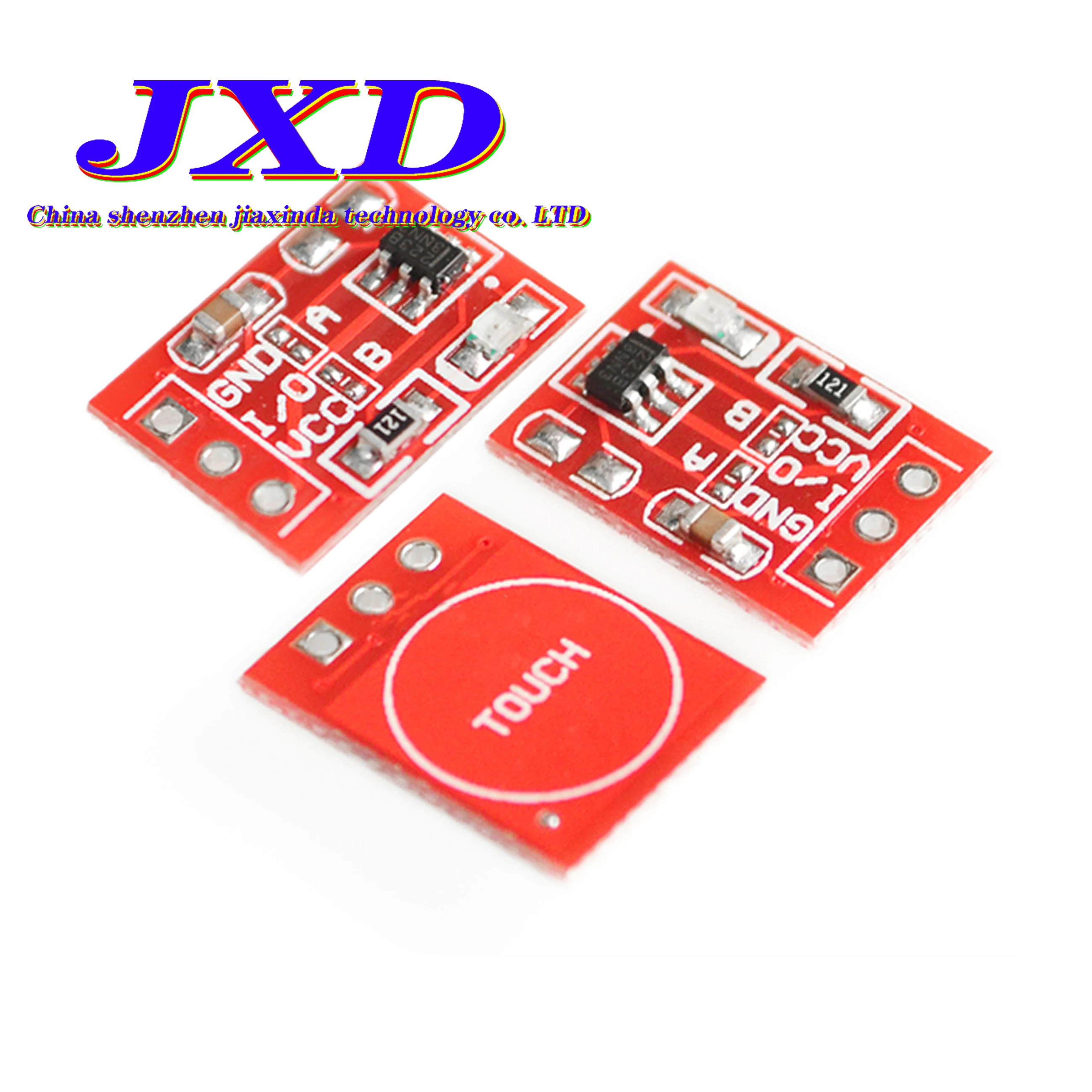 

10PCS/ batch TTP223 touch key module self-locking micro acting capacitor switch single channel conversion