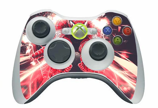 3 Человек-паук виниловая наклейка Кожа Наклейка для microsoft Xbox 360 контроллер Скины Наклейка для xbox360 контроллер наклейка - Цвет: 3