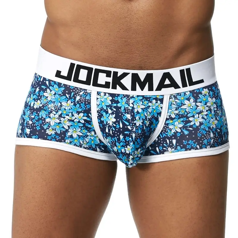 11 JOCKMAIL, модное сексуальное нижнее белье для мужчин, милый мультяшный принт, мужские боксеры, удобные трусики, мягкие дышащие мужские трусы - Цвет: 11