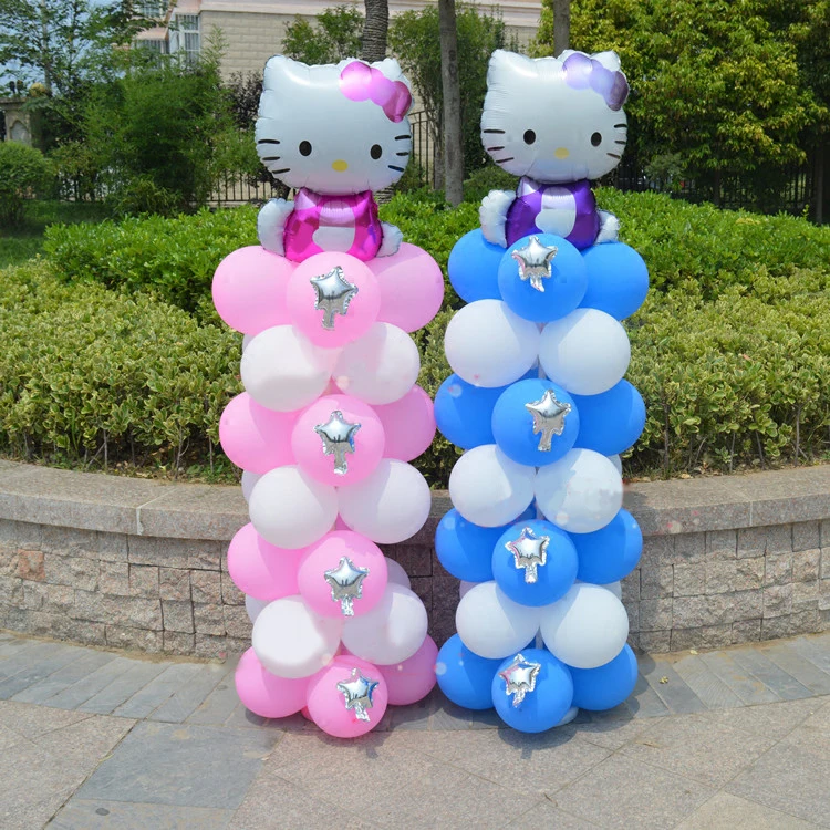 Пластиковая баллоновая колонна основание зажим для пробки дня рождения