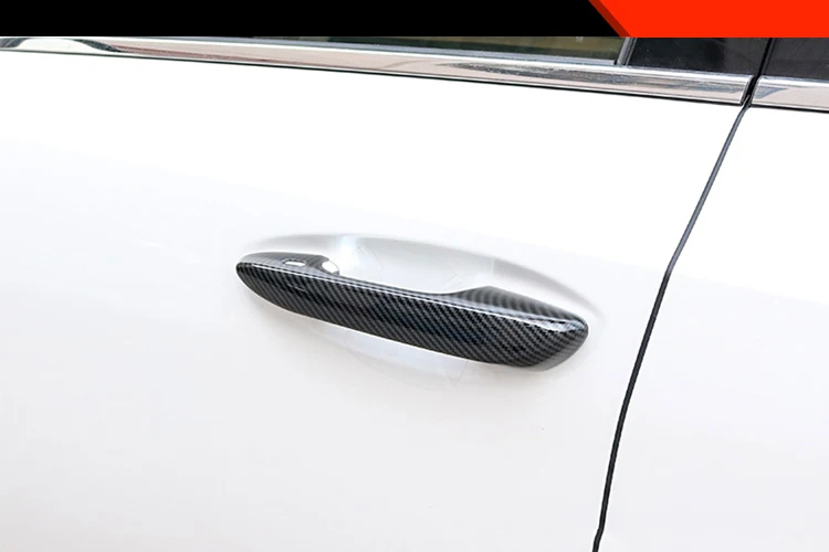 Автомобильная ABS дверная ручка декоративная крышка отделка 4 шт./компл. наклейка протектор подходит для Lexus UX200 250 H 260 H