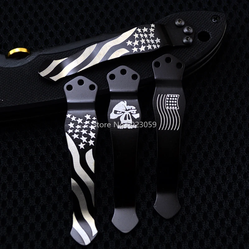 1 шт. титановый Карманный клипса Tc4 высшего качества для ножа модели ZT0620 0630 EM|Ножи|