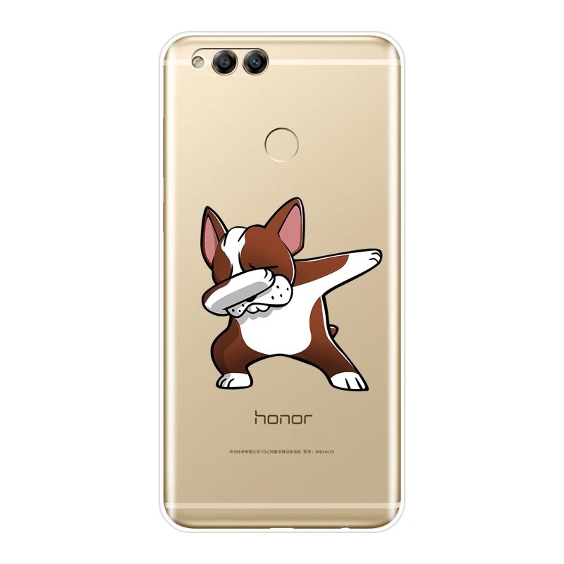 Чехол для телефона Huawei Honor 7 8 9 10 Lite 7S 7X 7A 7C Pro силиконовый мягкий чехол с кошачьим