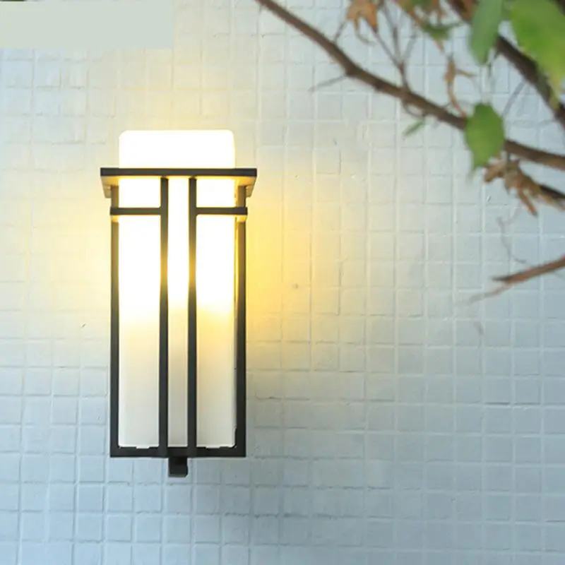 Современные натуральные китайские наружные Настенные светодиодные настенные