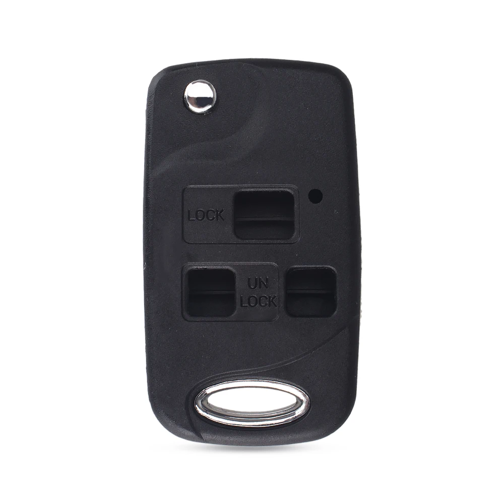 KEYYOU Flip Folding Remote Car Key FlipShell Fob for Lexus Es Rx Lx Gs 3 Buttons Shell Case | Автомобили и мотоциклы