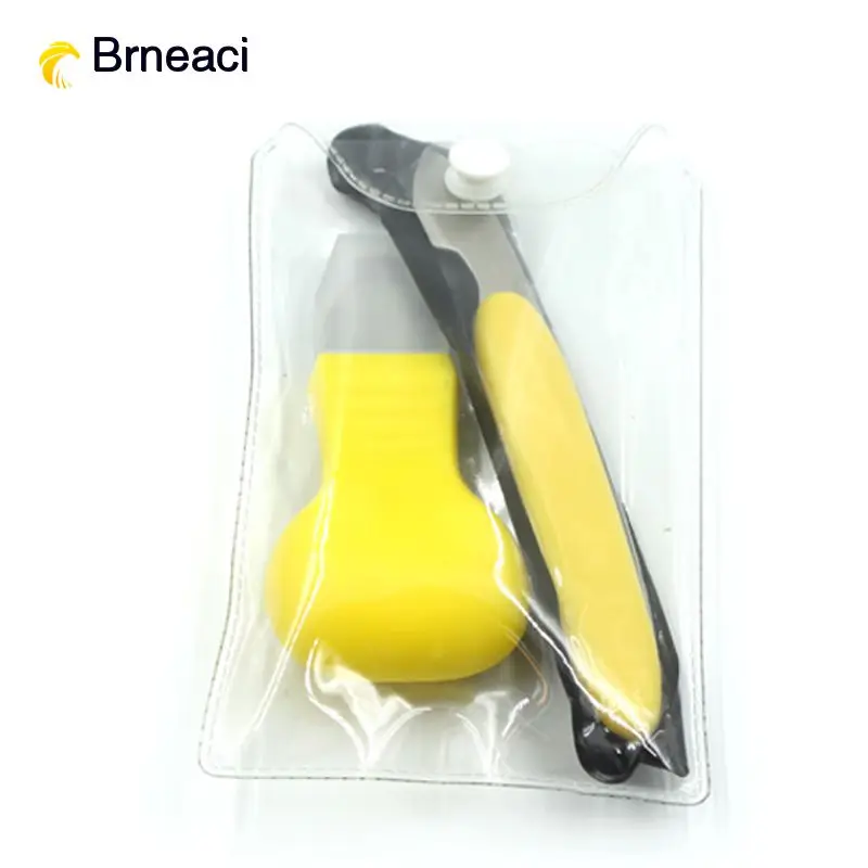Brneaci 2 in 1 LCD Screen Opening Tools Stainless Steel Pry Blade With Plastic Handle for iphone Repair Tool Инструменты