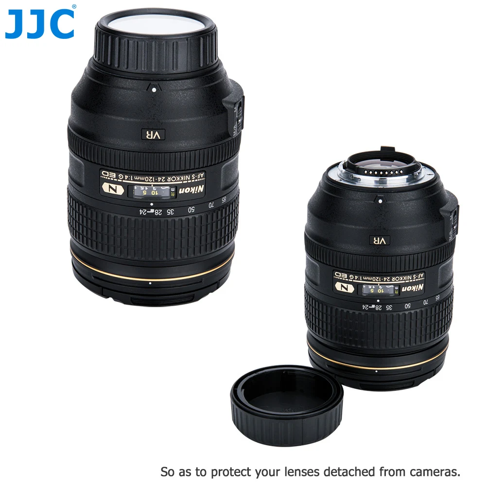 

JJC F-mount Lens Lens Cap for Nikon Camera Lens Body Protector Writable Rear Caps