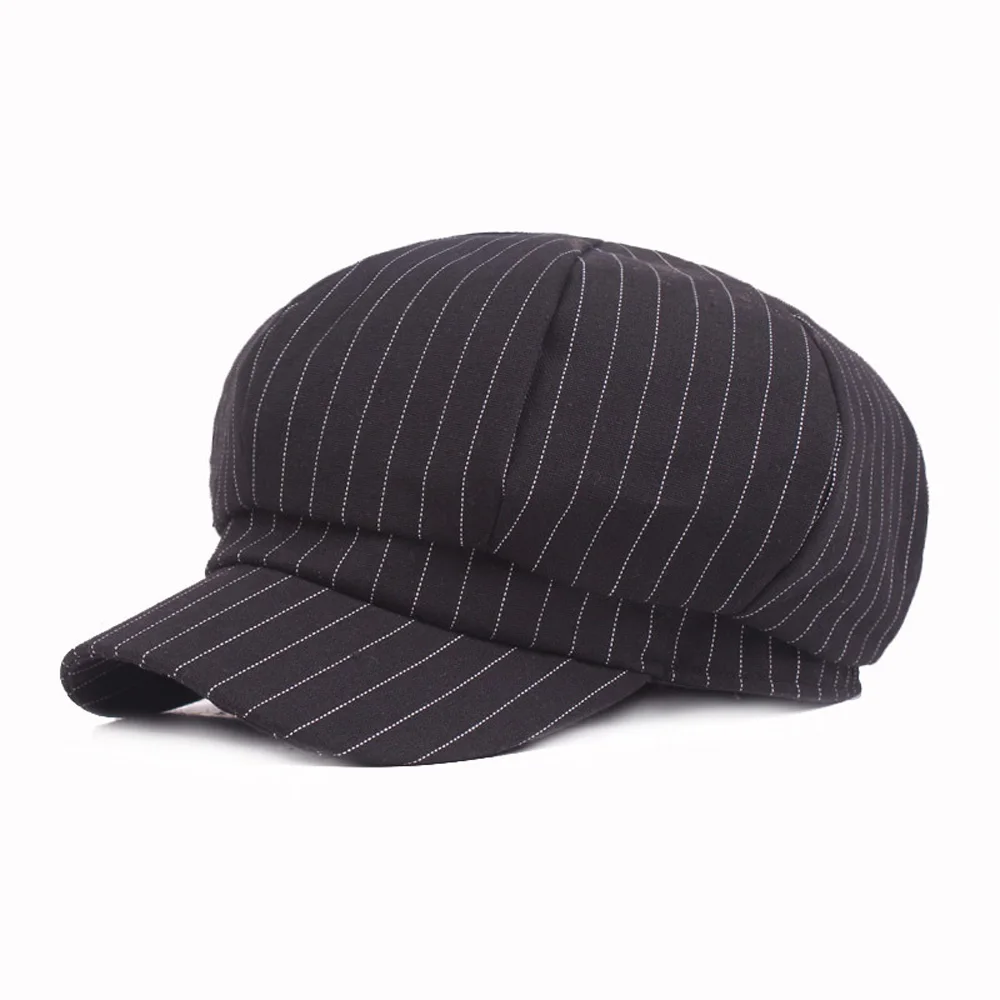 Men's Cotton Gatsby Newsboy Hat Cabbie Golf Driver Cap Peaky Flat Hats CSHAT0515 |