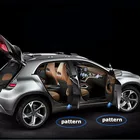 При индивидуальном заказе Беспроводной автомобиля проектор светильник настройки двери автомобиля светильник автомобильные брелки с логотипом светодиодный лазерный проектор Добро светильник