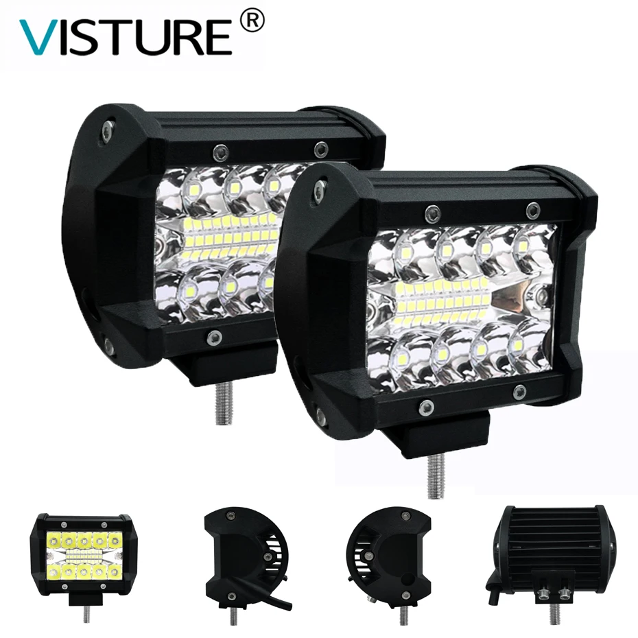 4 дюйма светодиодный рабочий светильник бар автомобильная светодиодная головная