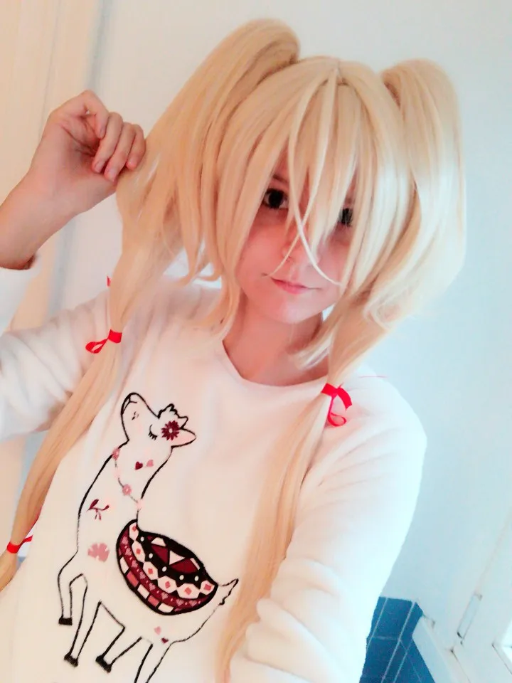 Shugo Chara! Вечерние! Женский парик для косплея Tsukiyomi Utau длинные хвосты докки доки