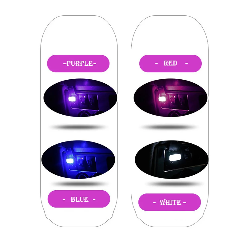 Мини fingertip Бесплатная модификация Автомобильные светодиодные usb прикуриватели