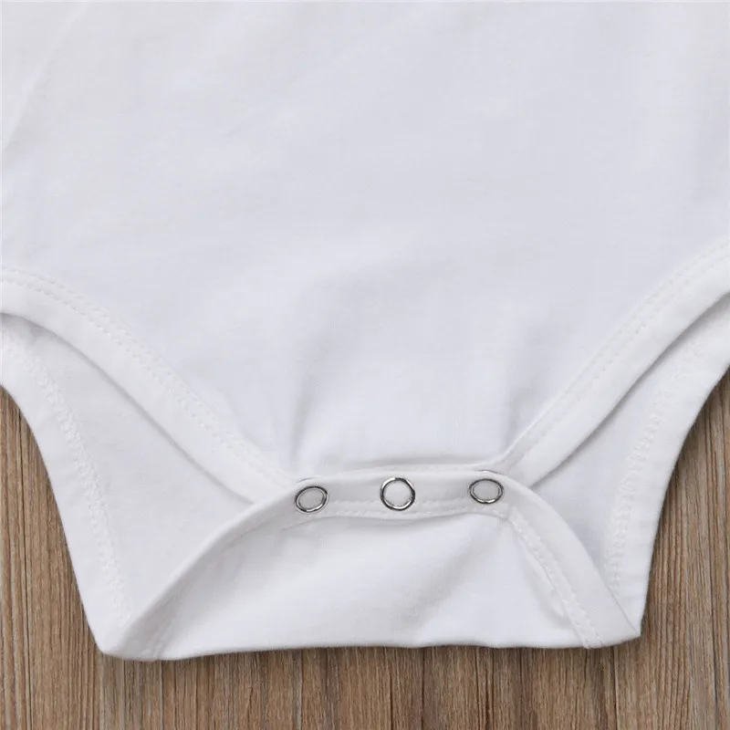 Повседневный комбинезон для новорожденных из 100% хлопка маленьких девочек и