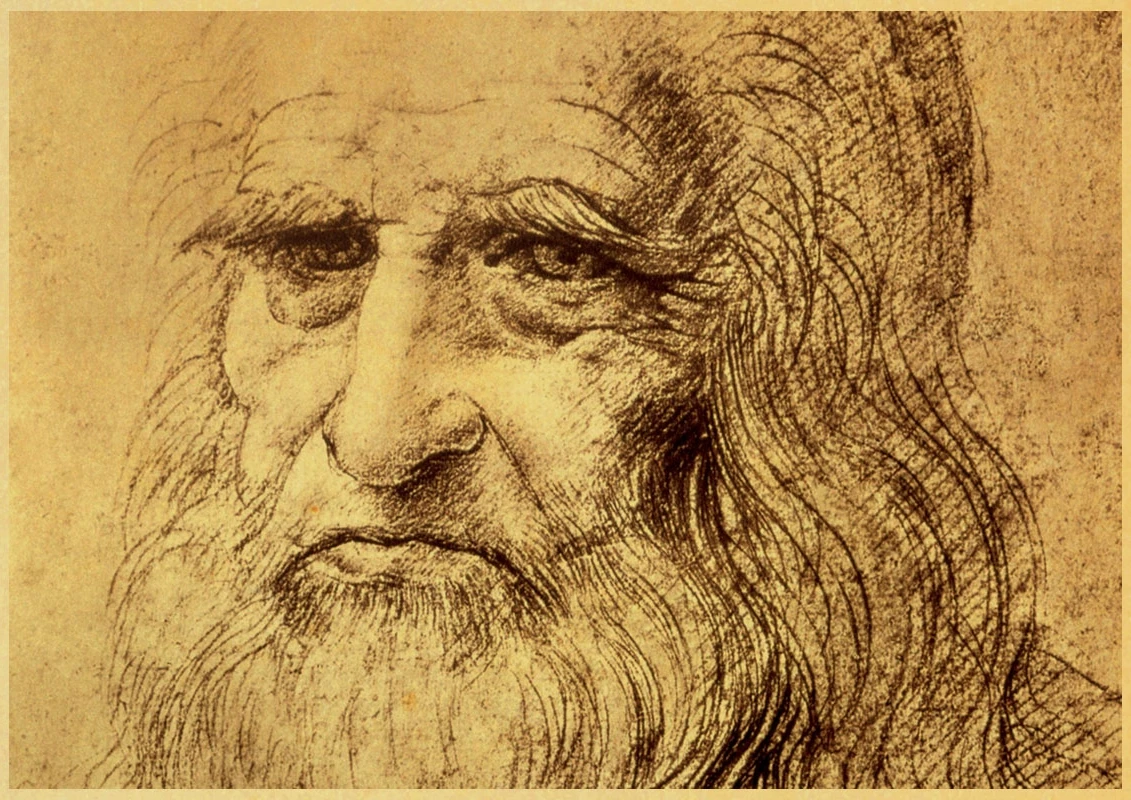 Leonardo рукопись да Винчи-витрувиан человек ностальгические плакаты декоративная Ретро картина ядро крафт-бумага ВИНТАЖНЫЙ ПЛАКАТ