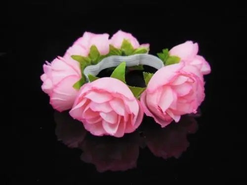 10 шт./лот Новые цветочные аксессуары для волос и красивая головная повязка