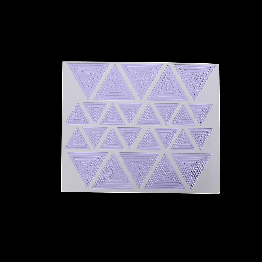 12pcs/set Nail Art Guide Tips Hollow Stencils Sticker French Manicure Template 3D Vinyls Decals Form Styling Tool | Красота и