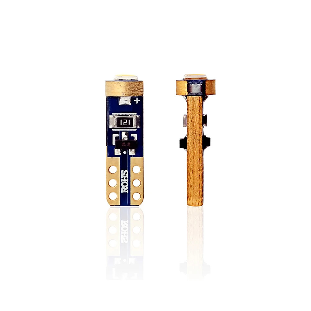 10x супер яркий 3030 SMD Led T5 подсветка приборной панели автомобиля манометр инструмент боковой Авто Клин двери лампа 12 В