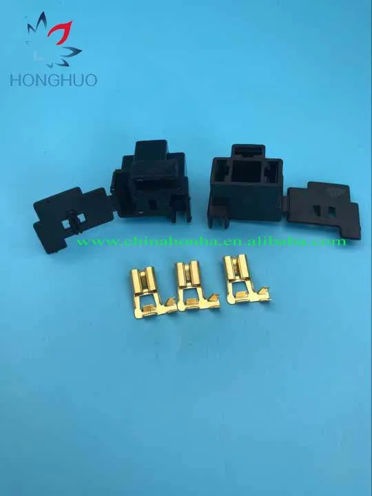 3pin3way H4 передняя фара автомобильный разъем розетка корпус | Автомобили и