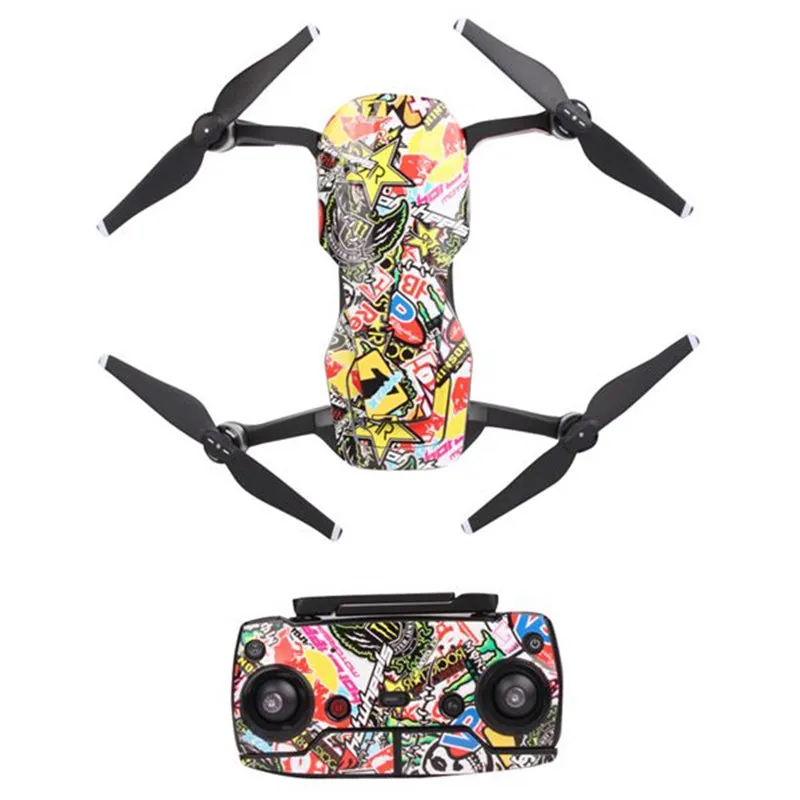 ПВХ наклейки Наклейка Обложка Водонепроницаемый аксессуары для DJI Mavic Air Drone