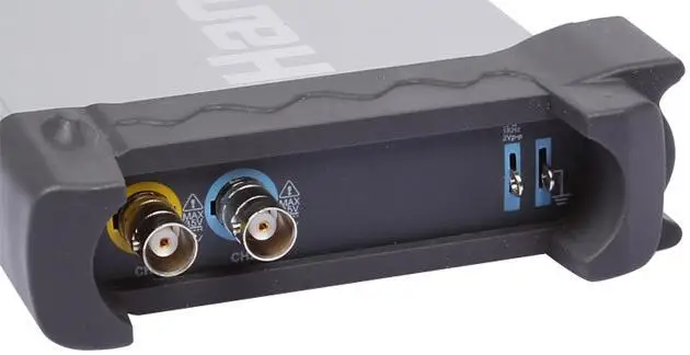 Портативный осциллограф Hantek 6022BE 2 канала 20 МГц 48 мс/с USB портативный