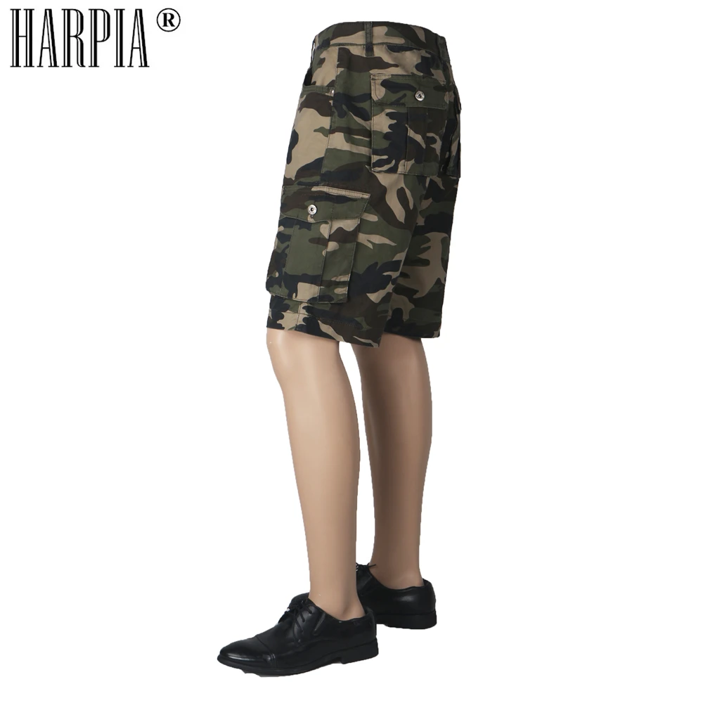 HARPIA летние мужские тактические шорты милитари спортивные камуфляжные Свободные