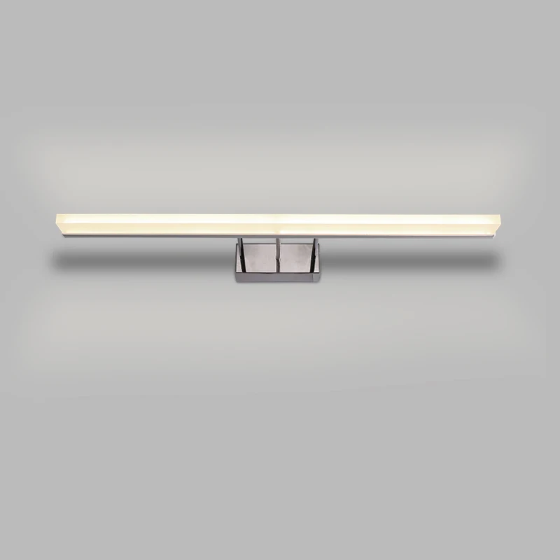 Современные светодиодные лампы для ванной комнаты 12 Вт 24 акриловый абажур